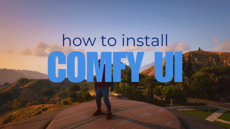 How To Install Comfy UI